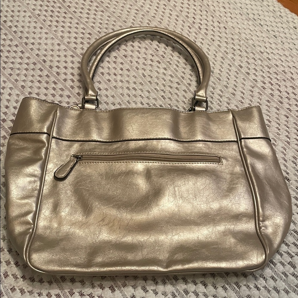 Franco Sarto Gold Handbag/Purse - Picture 6 of 15